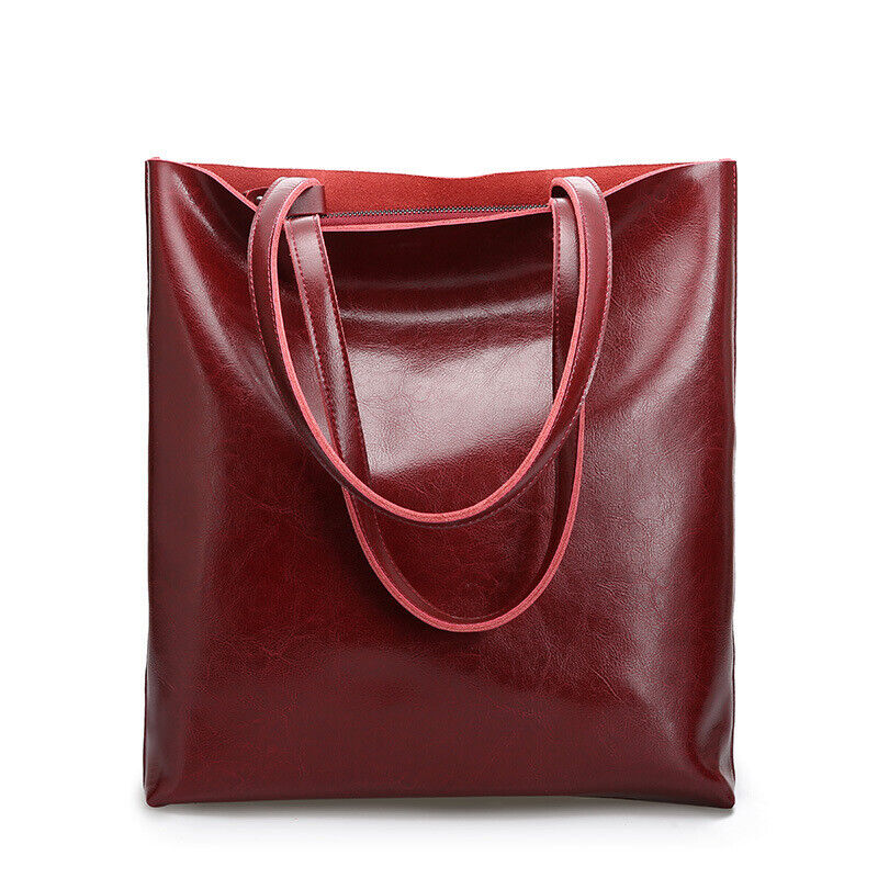 Women Cow Leather Bag Ladies Genuine Leather Handbag Female Hand Shoulder Bags