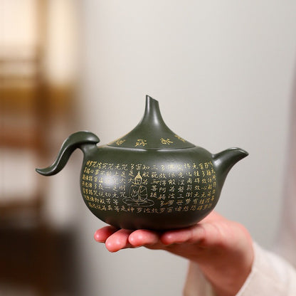 Yixing Purple Clay Tea Pot Chinese Beauty Teapot Master Handmade Zisha Tea Set