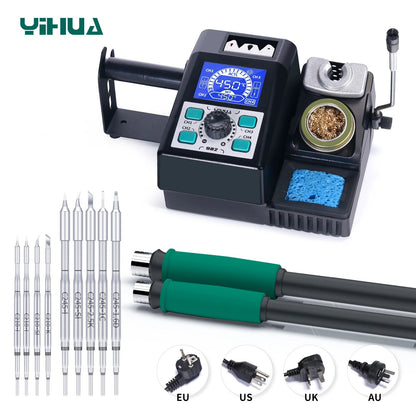 982 Repaid Heating Soldering Iron Handle Compatibled C210 Welding Rework Station