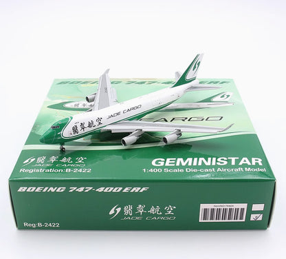 1/400　Jade Airlines Boeing B747-400ERF B-2422 Aircraft Model