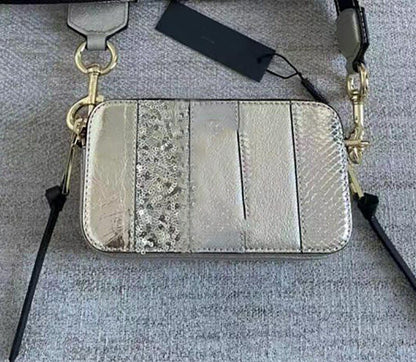 Shoulder Bag Genuine Leather Women Purse Fashion Zipper Handbags Crossbody 1 PC