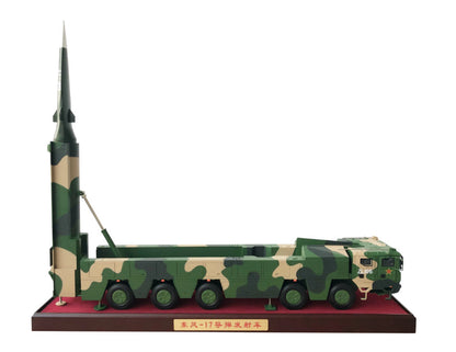 1:30 45CM CASIC DF-17 Missile Launcher Truck Diecast Military Armor Model