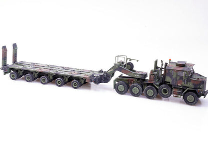 1:72 Panzerkampf M1070 Heavy Epuipment US ARMY Truck Transporter Diecast Model