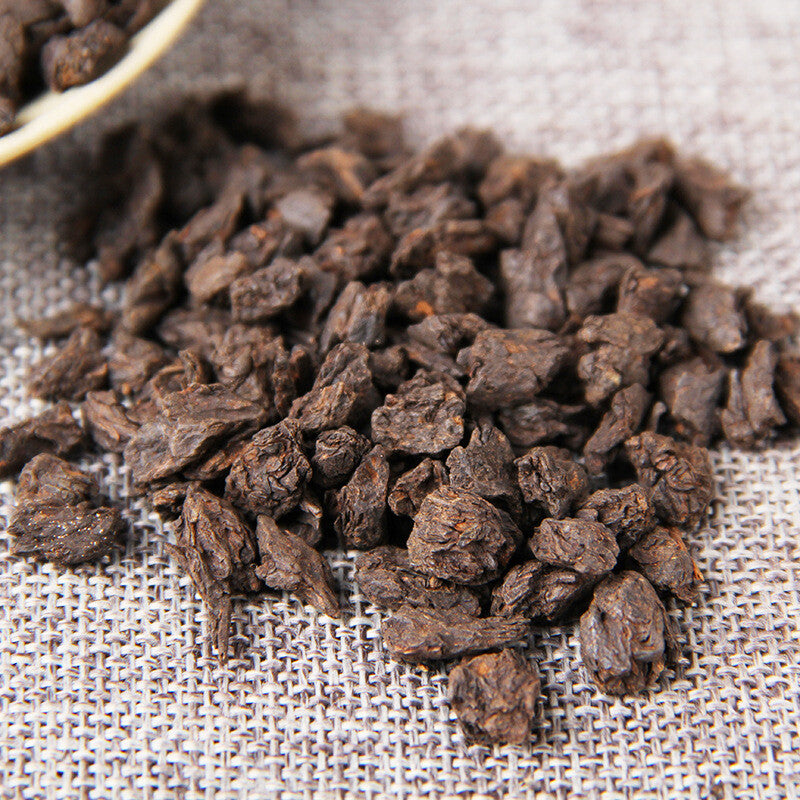 Yunnan Ripe Pu-erh Tea Classic Glutinous Rice Cha Hua Shi Cooked Pu'er Tea 500g
