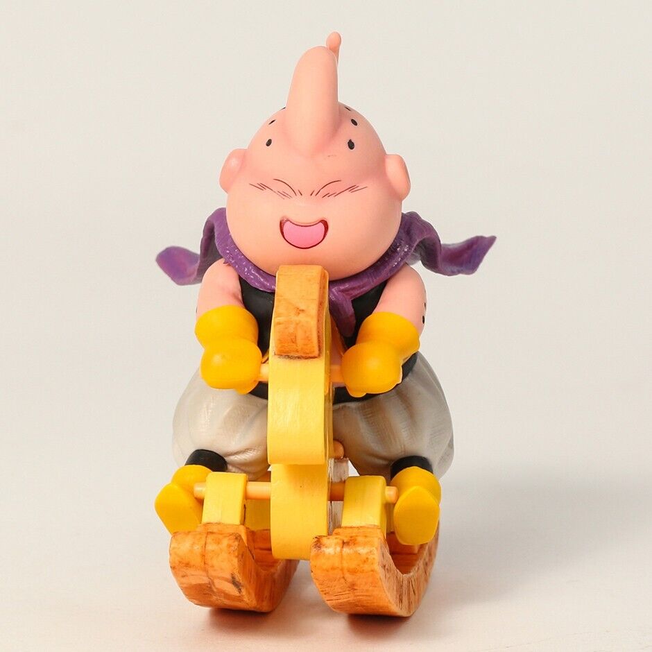 Anime Dragon Ball Majin Buu Action Figure PVC Model Figurine Toy with Hobbyhorse
