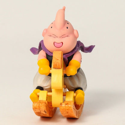 Anime Dragon Ball Majin Buu Action Figure PVC Model Figurine Toy with Hobbyhorse