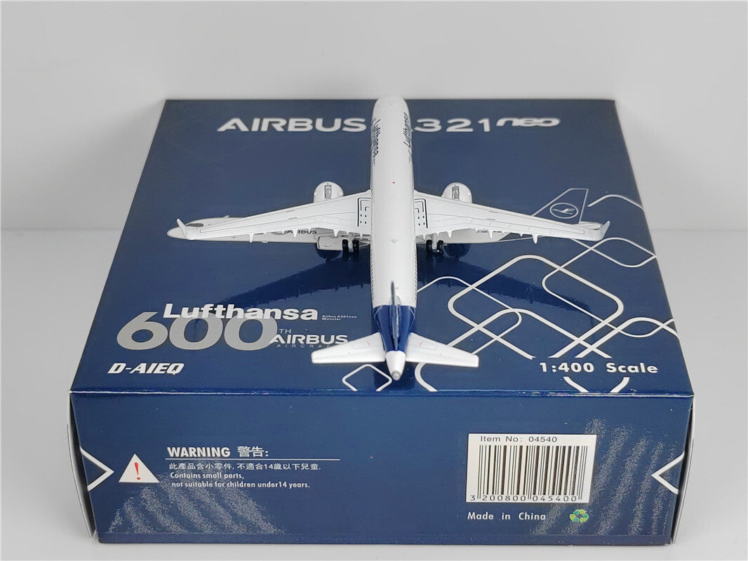 1:400 Phoenix Lufthansa AIRBUS A321neo Airplane Diecast Aircraft Plane Model