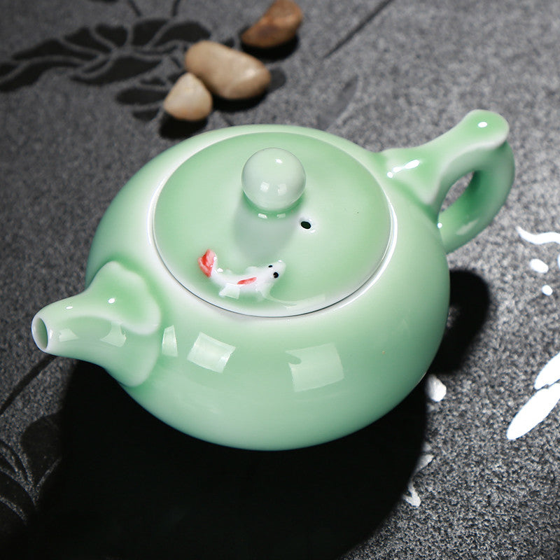 Chinese Tea Set Single Item Porcelain Gaiwan Tea Cup Pitcher Tea Strainer New