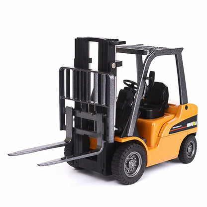 1:20 Forklift Truck Construction Equipment Model Diecast Toys for Boys Kids Gift