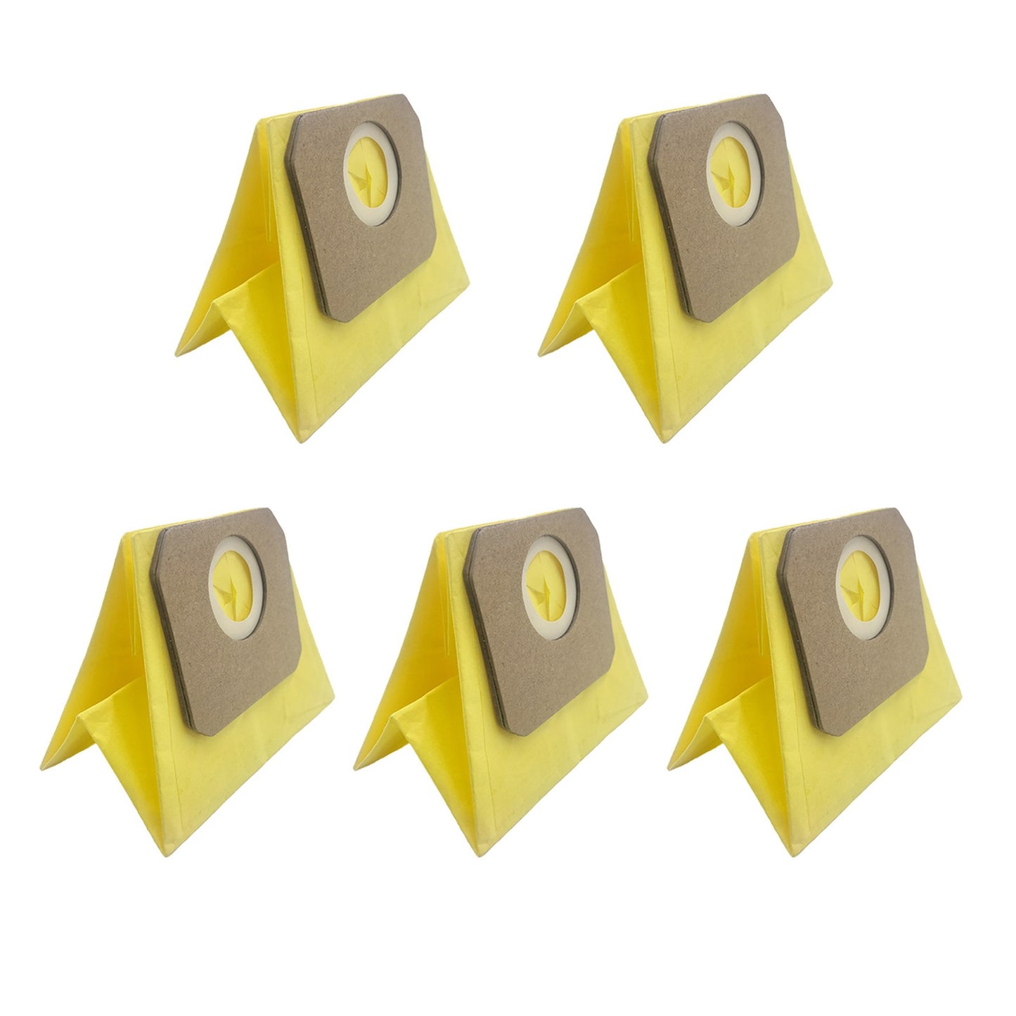 5 Pack/Set Paper Dust Filter Vacuum Cleaner Bags Replacement 5-8 Gallon