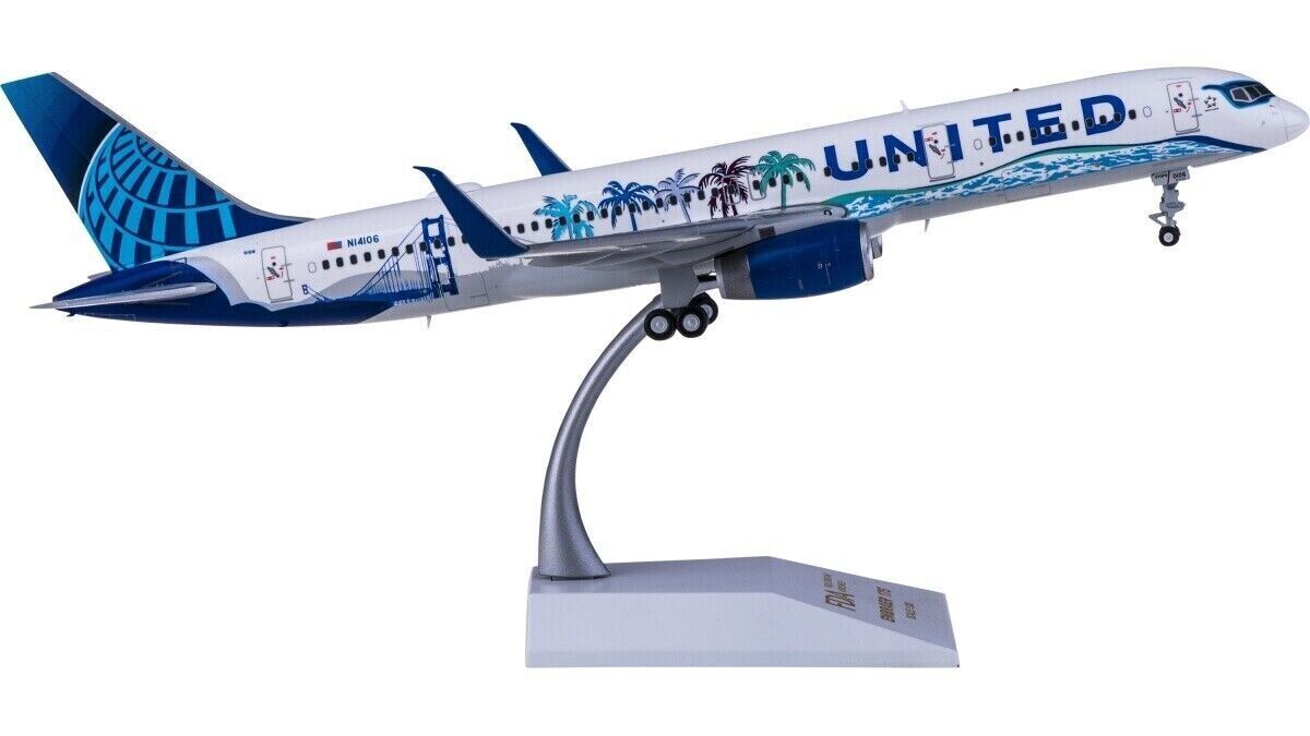1:200 24cm JC Wings UNITED BOEING 757-200 Passenger Airplane Diecast Plane Model