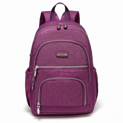 Lightweight Small Backpack Durable Waterproof Travel Hiking Bag 25*35*11CM Nylon