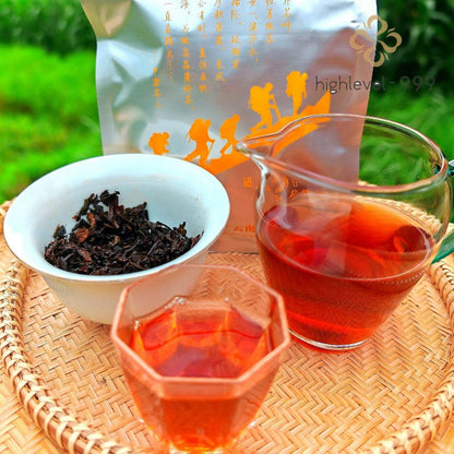 500g Ripe Pu'er Tea Glutinous Rice Aroma Mini Cake Yunnan Tea Bulk Fermented