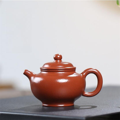 Mini Zisha Teapot Zhuni Pot Small Capacity Dahongpao Pocket Pot Tea Pet 90-140ml