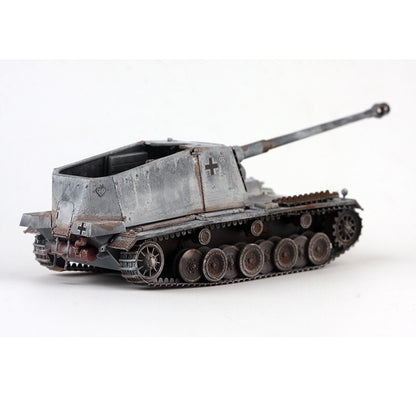 1/72 AM German 128mm Self-propelled Anti-tank Gun Emil Heavy Tank Finished Model