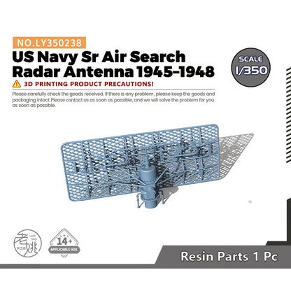 Yao's Studio LY350238 1/350 Model US Navy Sr Air Search Radar Antenna 1945�C1948