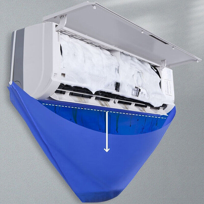 Air Conditioner Water Protection Cleaning Cover Washing Bag For Wall Moun-ca