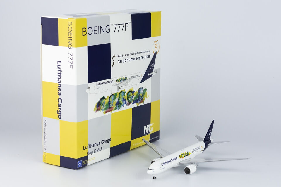 1:400 NG Model Lufthansa Cargo BOEING 777F Airplane Plane Diecast Aircraft Model