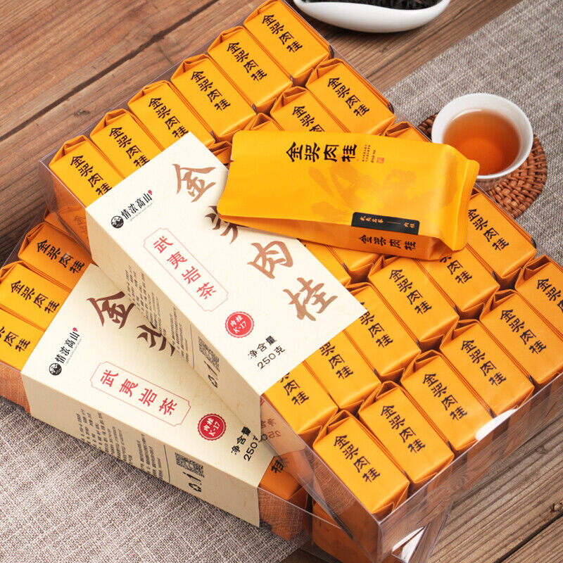 JinJiang Cliff Rougui Cassia Cinnamon Da Hong Pao Oolong Tea Rou Gui Oolong tea