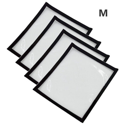 4x PVC Fishing Lure Wraps Hook Protective Cover Clear Fishing Bait Storage Bag