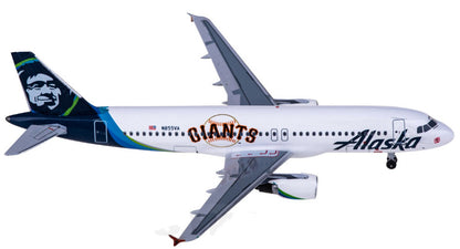 1:400 AeroClassics Alaska AIRBUS A320 Passenger Plane Diecast Aircraft Model