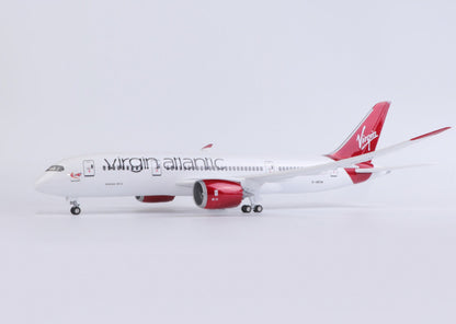 1:130 43CM Virgin Atlantic BOEING 787 Airplane Landing Gear Resin Aircraft Model