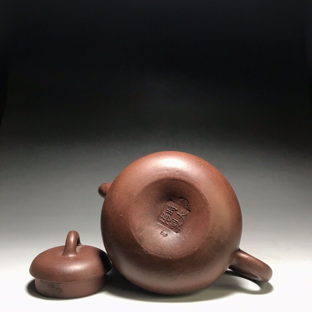 Chinese Yixing Zisha Clay Handmade Exquisite Teapot（葫芦壶 底款：时大彬）