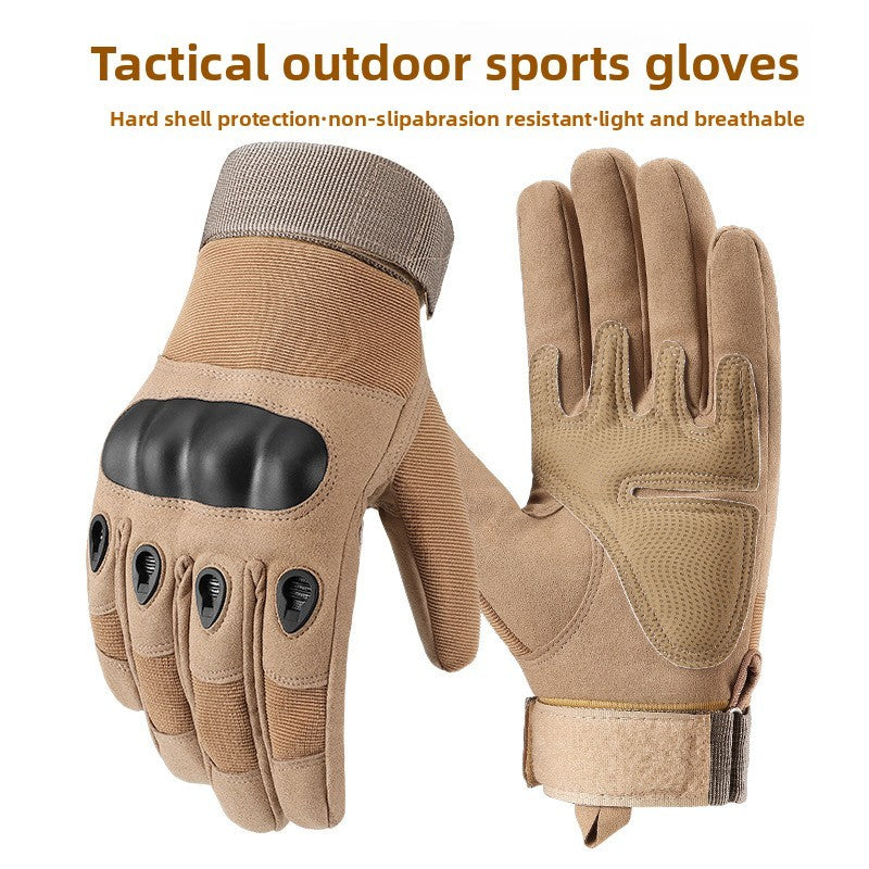 Combat Training Sports Fitness Cycling Full Finger Touchscreen Gloves-USA