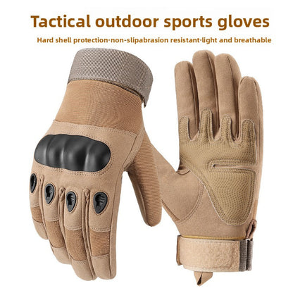 Combat Training Sports Fitness Cycling Full Finger Touchscreen Gloves-USA