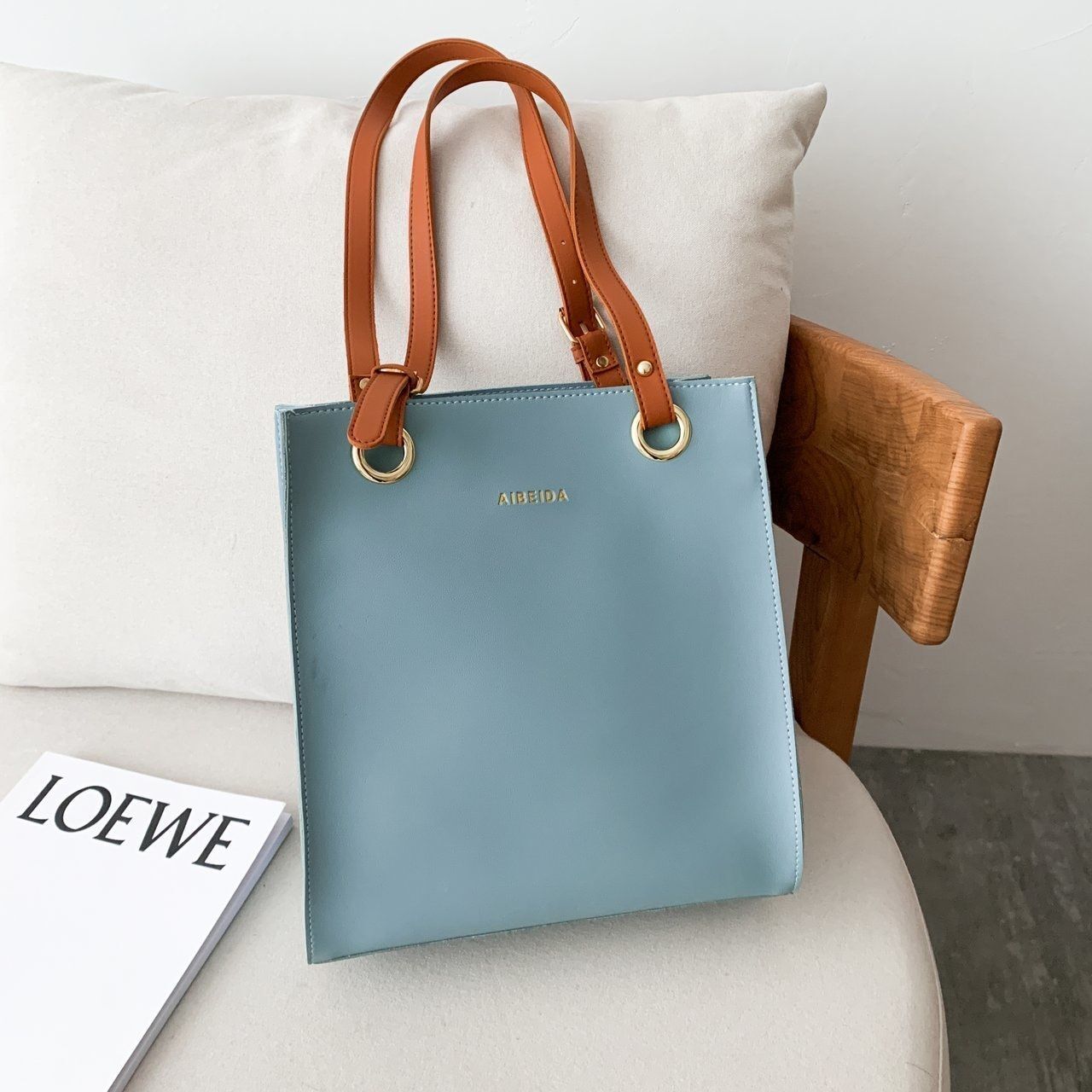 Handbag Fashion Bag Designer Luxury Leather Shoulder Bag Female Sac 27*31*11 CM