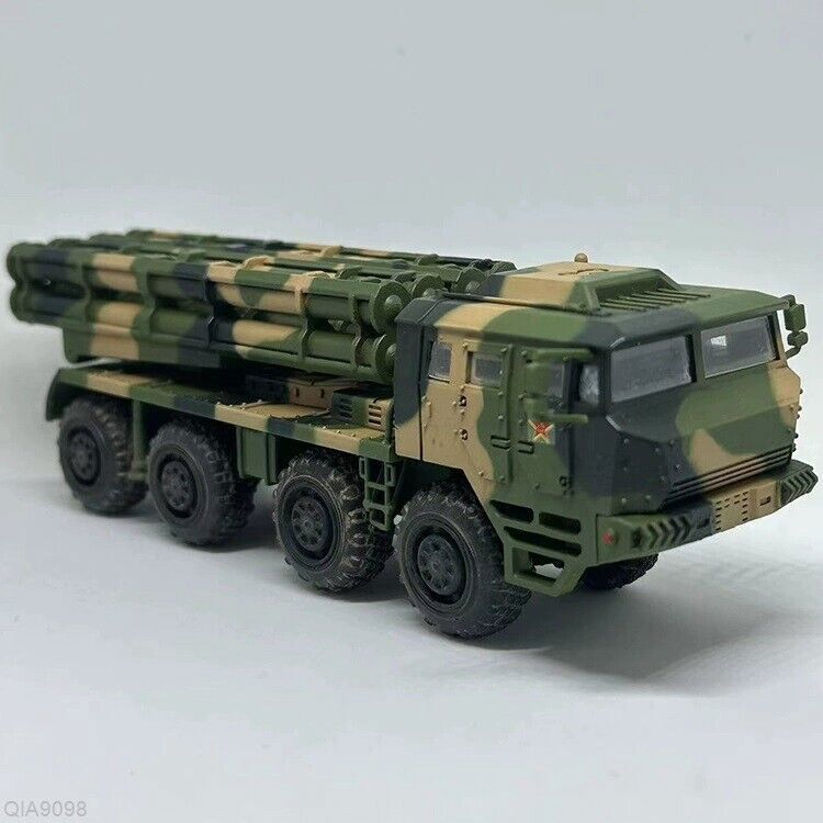 1/72 China PLA PHL-191 Long-range Rocket Launcher Tricolor Camouflage Model