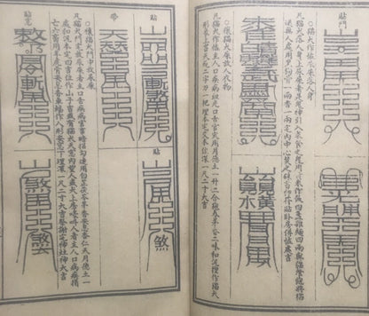 Chinese Historical Thread Bound Taoism Book Fengshui “ Qian Zhen” 7 Book