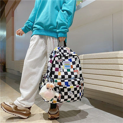 Fashion Backpack Waterproof Oxford School Shoulder Light Travel Bag 30*31*14 CM