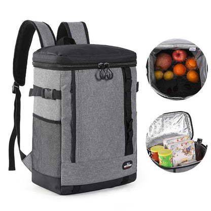 18/24l Thermal Cooler Backpack Large Capacity Camping Cooler Bag Waterproof Kit