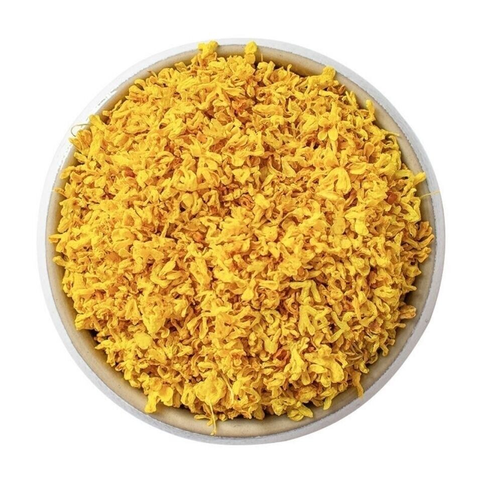Chinese Premium Osmanthus Flower Tea Sweet-scented Dried Golden Fragrans Tea