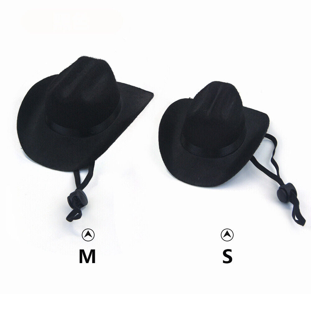 Dog Cat Western Cowboy Hat Pet Hat Pet Accessories Photo Prop Universal Retro