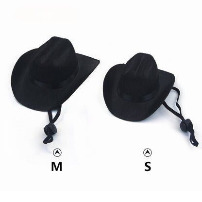 Dog Cat Western Cowboy Hat Pet Hat Pet Accessories Photo Prop Universal Retro