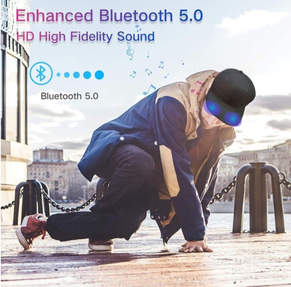 2023 Auriculares Bluetooth Gorro de Beisbol Para Escuchar Musica al Aire Libre