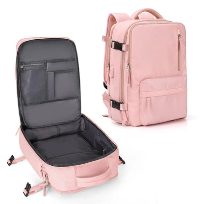Lightweight Travel Backpack Bags Women's Multifunctional Charging Woman Luggage