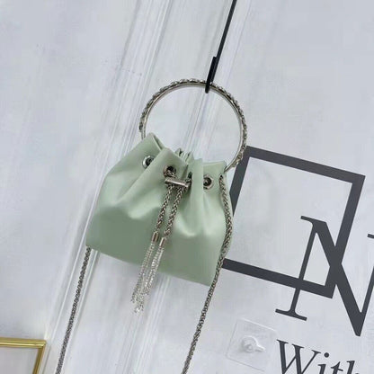 Bags Diamonds Female Shoulder Tassels Chains Handbags Women Crossbady Bag