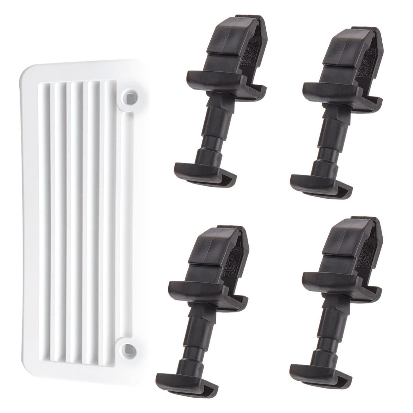 4 Pack Clips 617772 RV Refrigerator Vent For Norcold 1/2 Inch Service Door