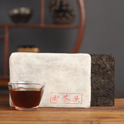 2010 Aged Lao Cha Tou Brick Pu'er Tea Brick Yunnan Menghai Tea 250/500g