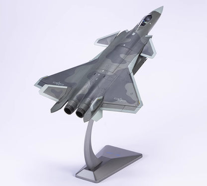 46CM 1:48 AF1 China J-20 Stealth Fighter Plane Diecast Military Aircraft Model