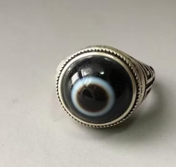 Old Yan Buddha's Eye Dzi Rings Collect