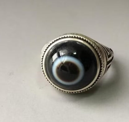 Old Yan Buddha's Eye Dzi Rings Collect