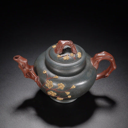 Chinese Yixing Zisha Clay Handmade Exquisite Teapot（报春 底款：汪寅仙）