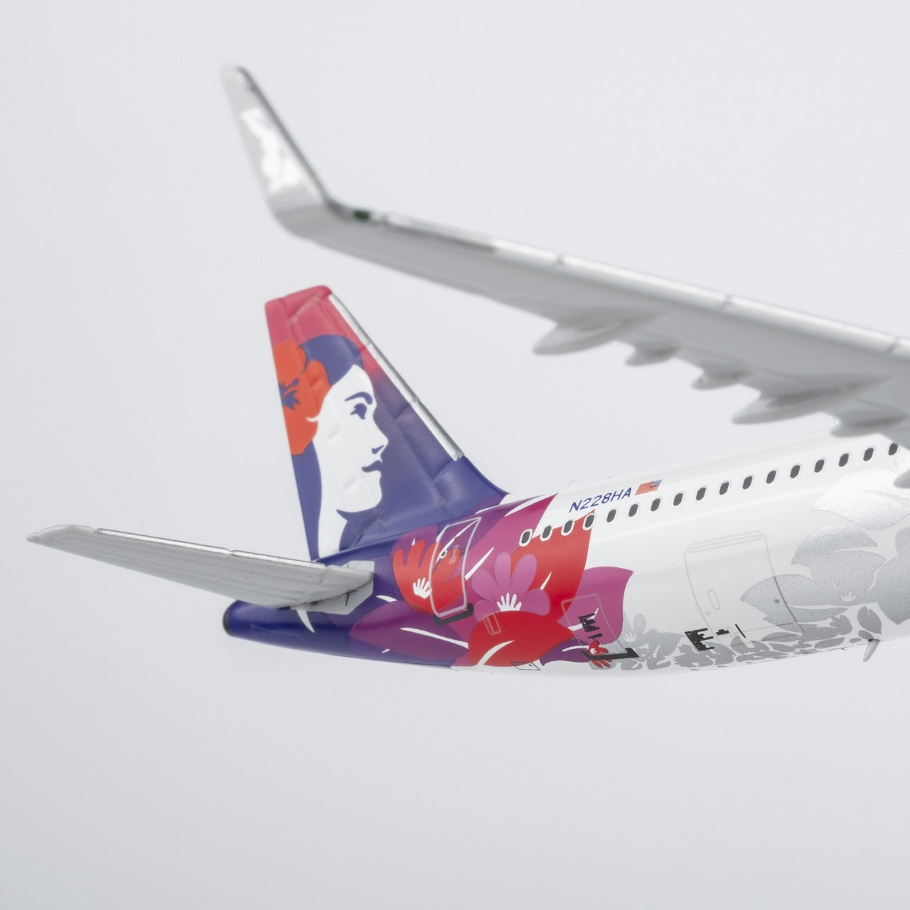 1:400 NGmodels Hawaiian Airlines Airbus A321neo Airplane Diecast Plane Model