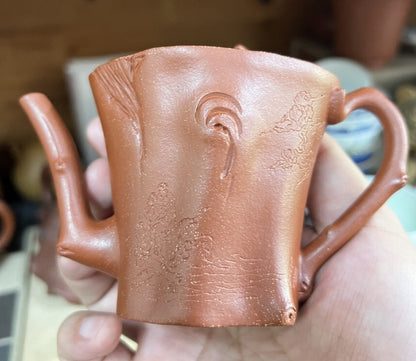 120cc chinese Yixing Handmade Zisha teapot ZhuNi ShuZhuang Hu Gongfu Tea Pot