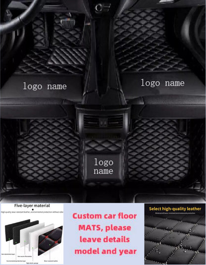 Handmade For Cadillac Car Floor Mats All Models Custom Waterproof All Weather