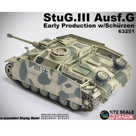 1/72 German Sturmgesch ü tz Model G Tank Early Type Side Armor 1943